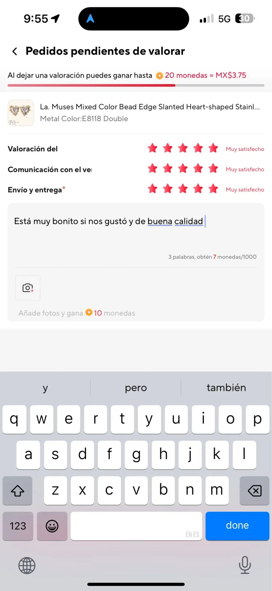 Review Card